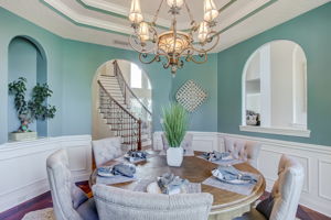 Dining with Wainscoting