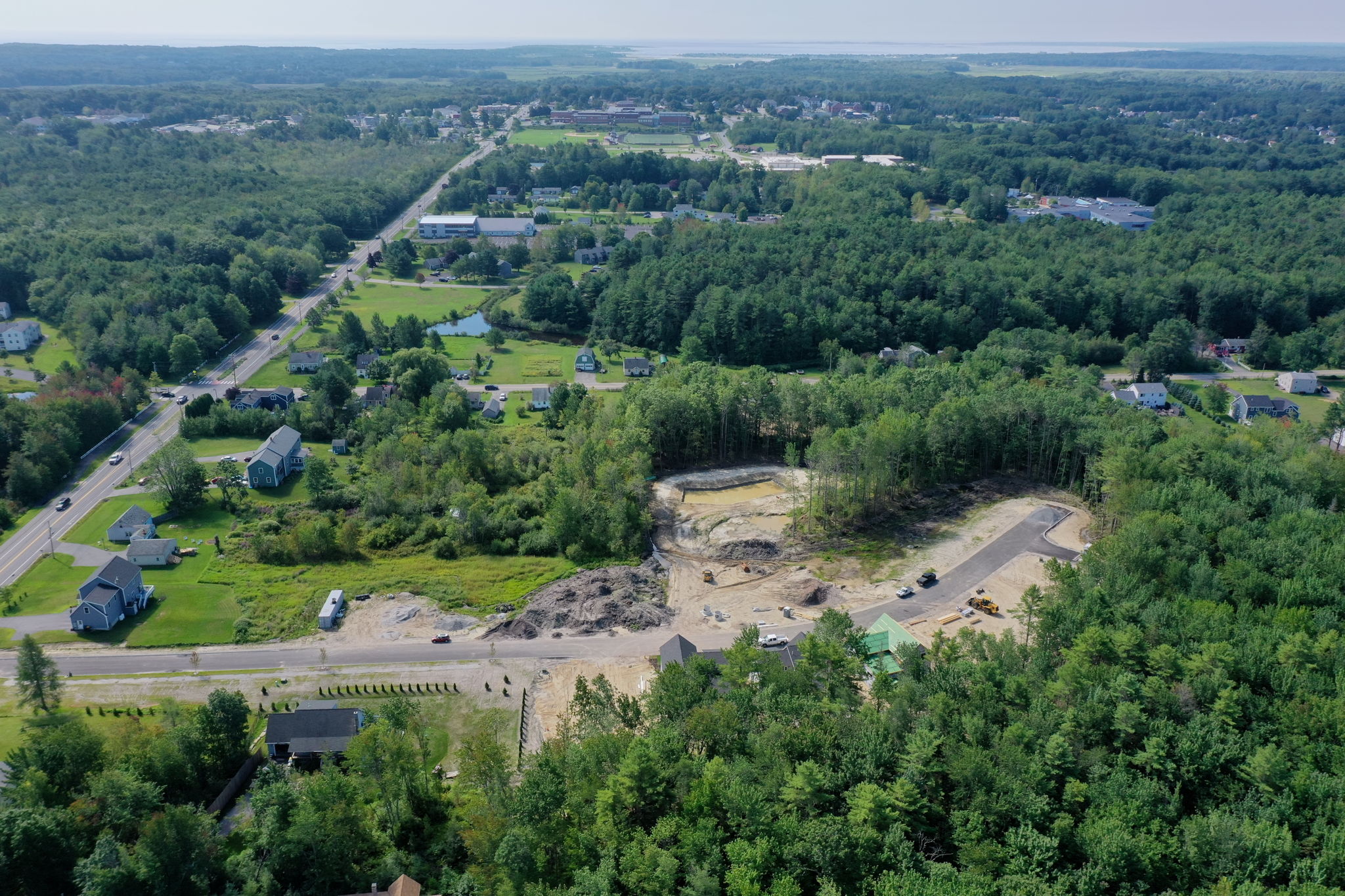 19 Holbrook Farms Way , Scarborough, ME 04074 Xtreme Aerial View
