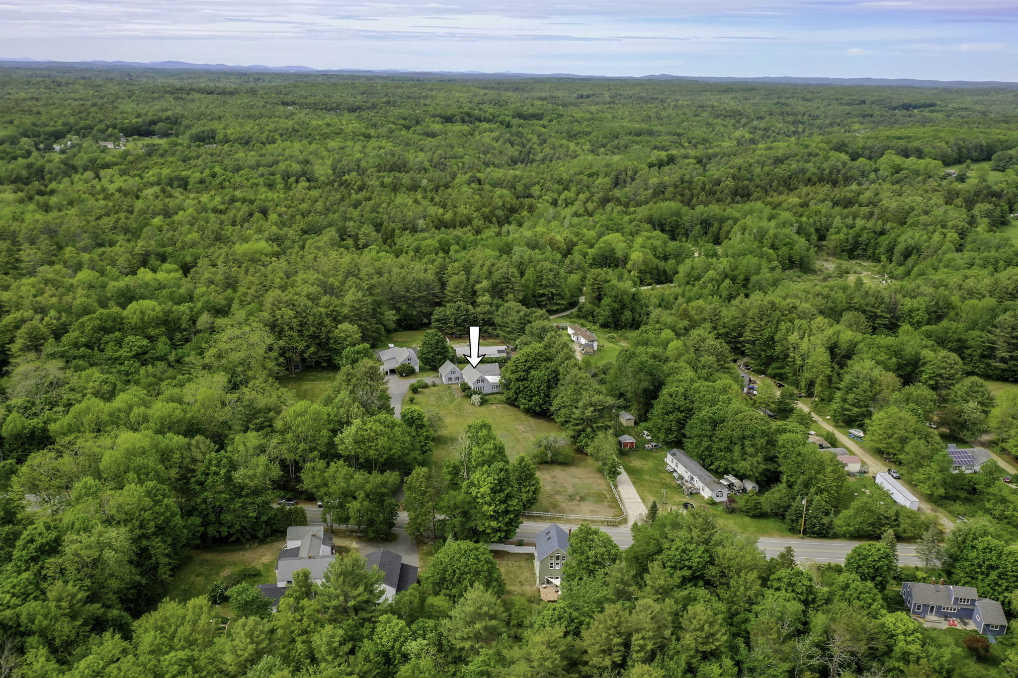 81 Pleasant Hill Rd, Freeport, ME 04032 Xtreme Aerial View
