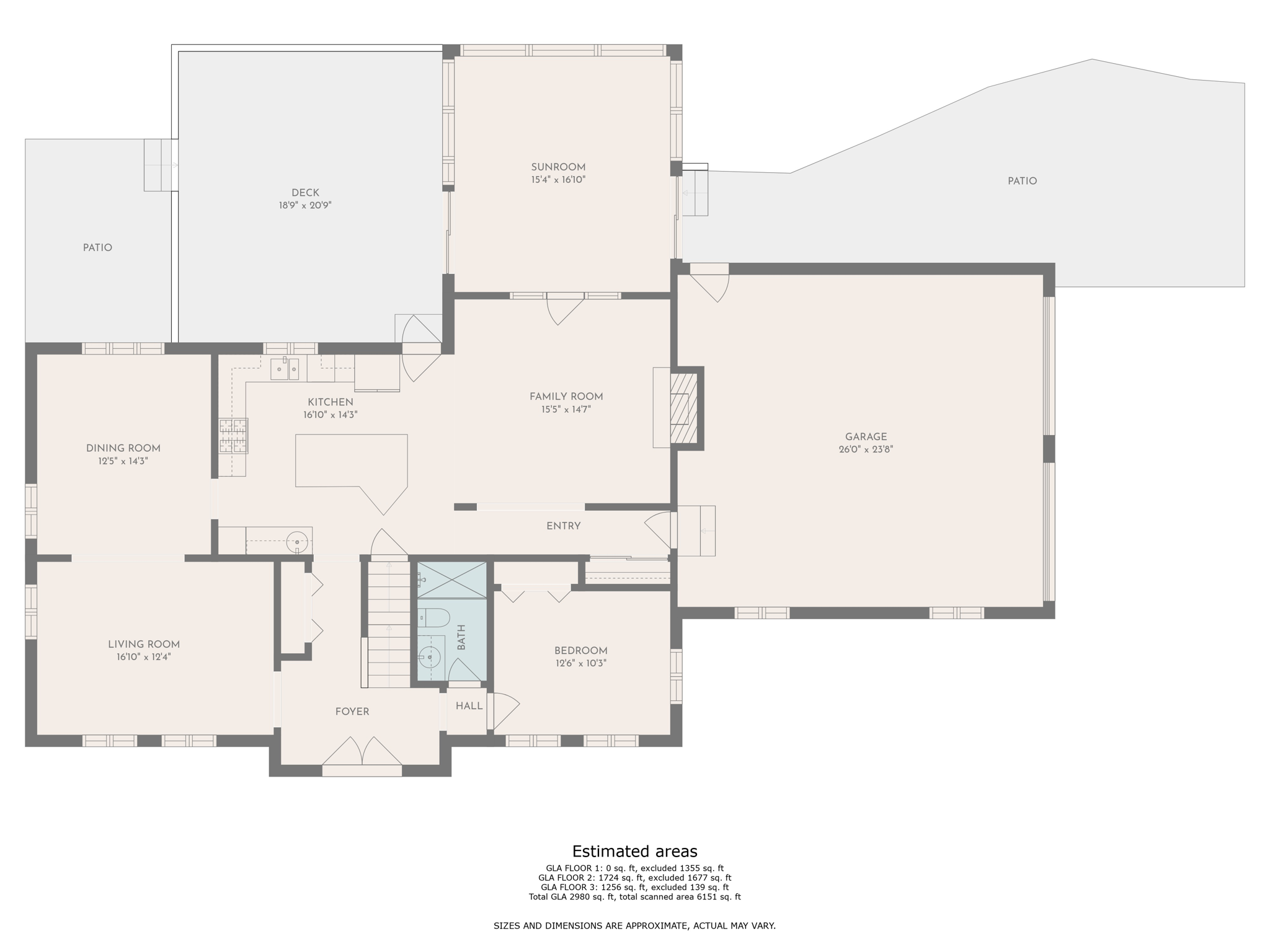 1ft Floor