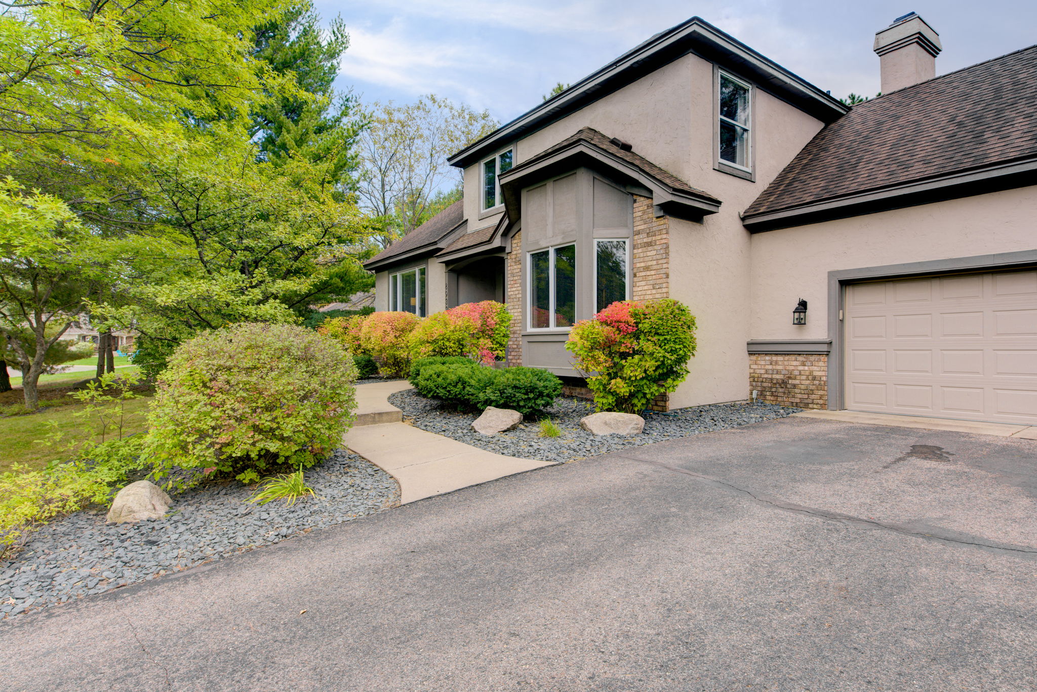 Exterior Front-Nicely Landscaped