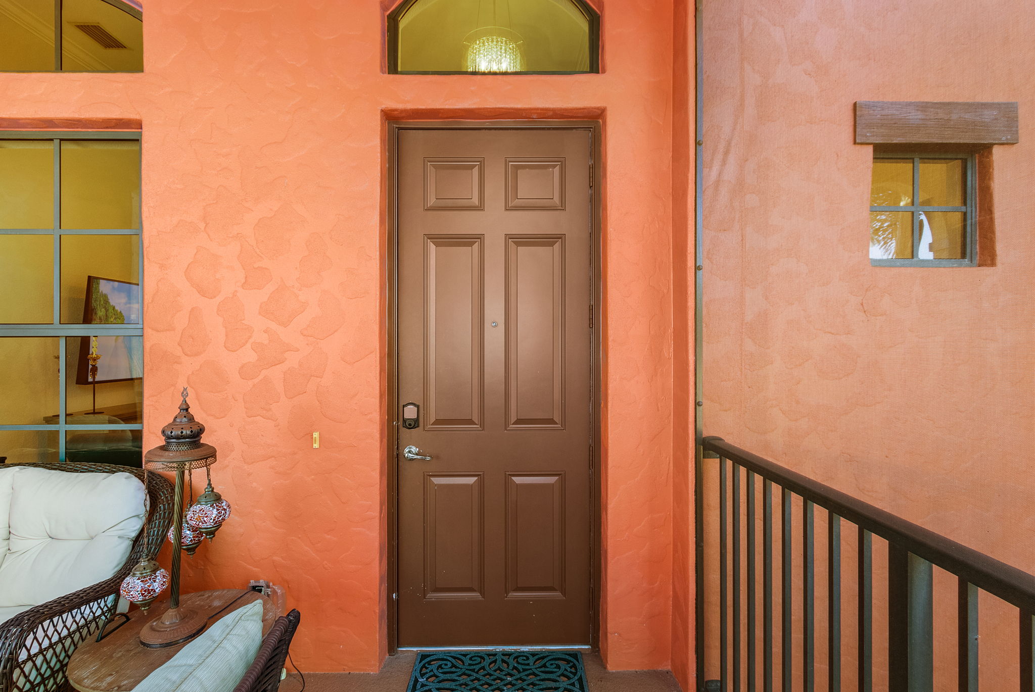 Why a front door shot?