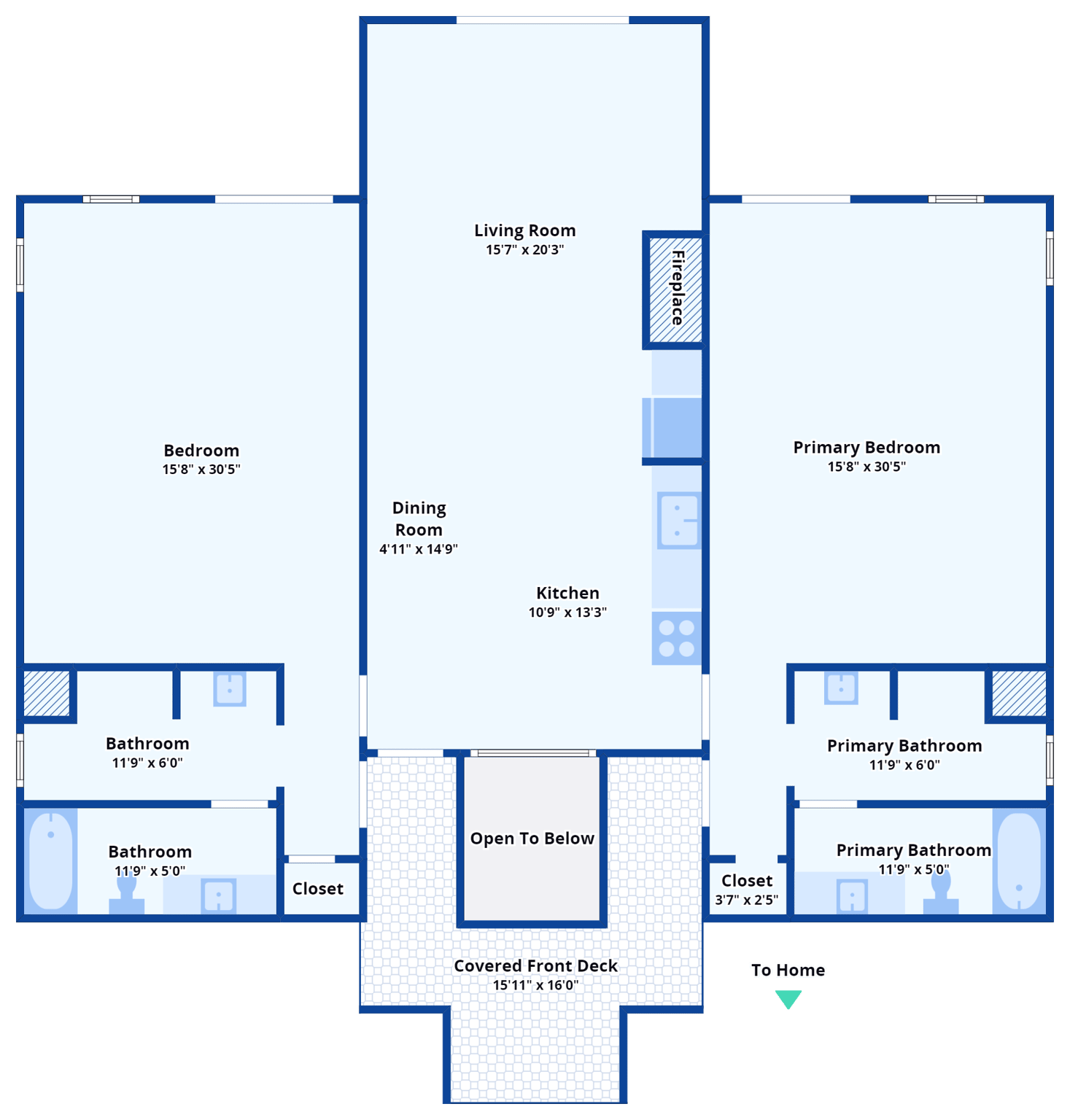 Separate Entry Floor 2