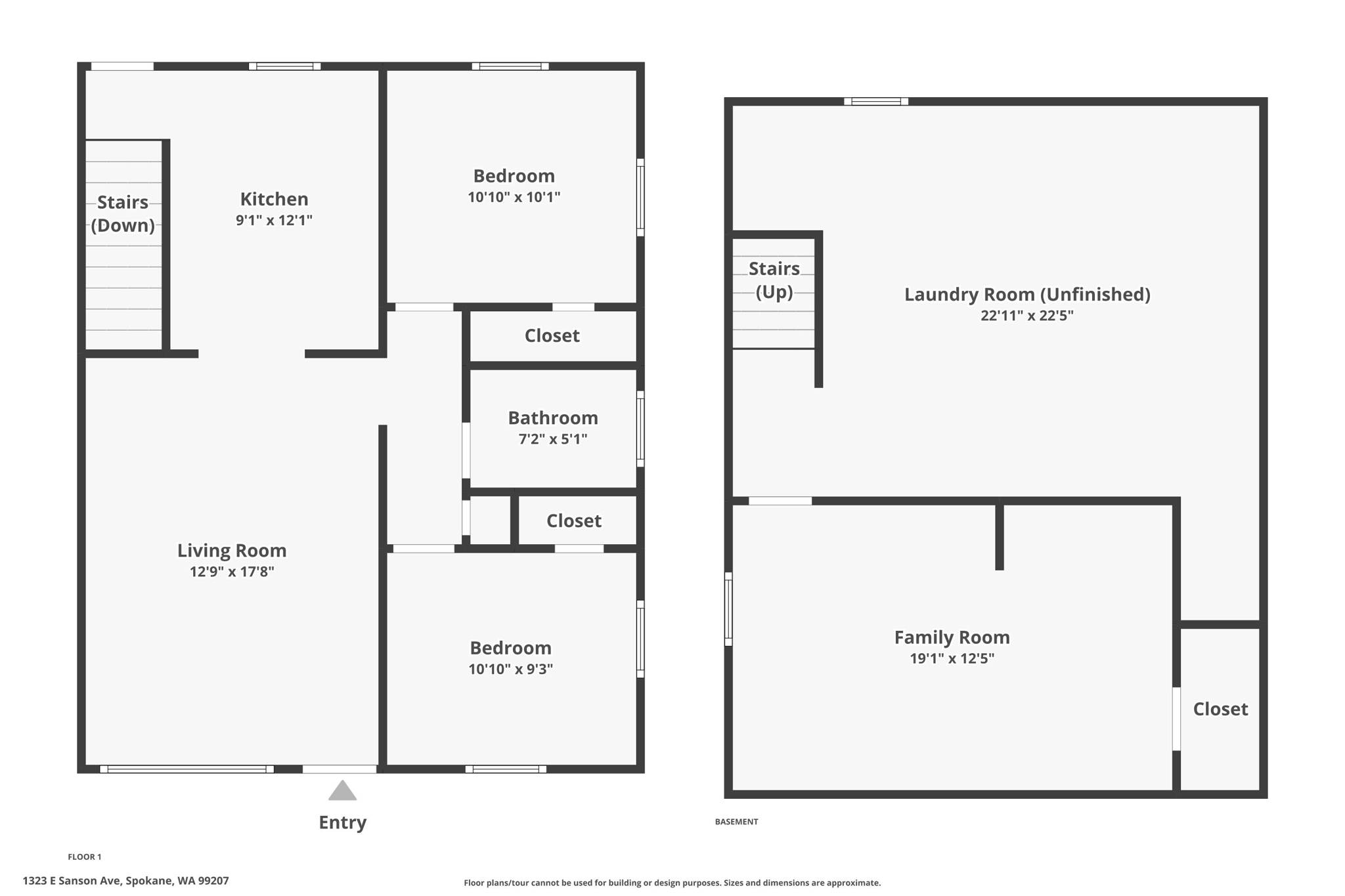 1323 E Sanson Ave-Floor Plan