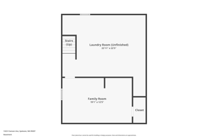 1323 E Sanson Ave-Basement