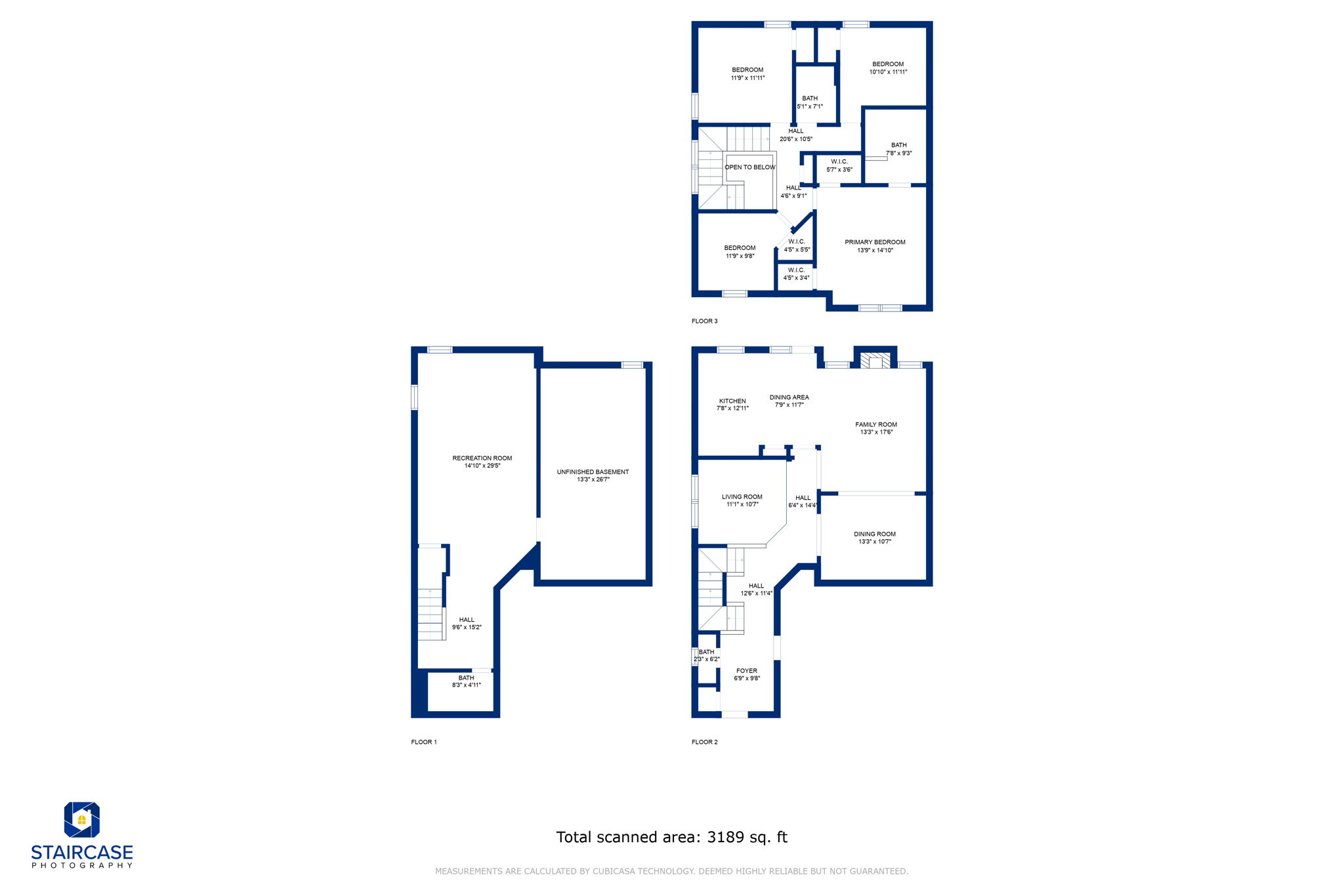 All Floors w/ Dimensions