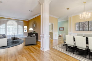 Virtually Staged Living/Dining