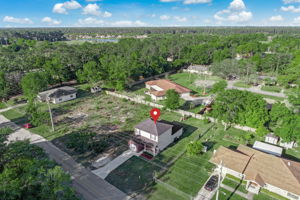 Aerial View With Pin