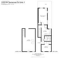 1223 W Somerset St Unit 1 Floorplan
