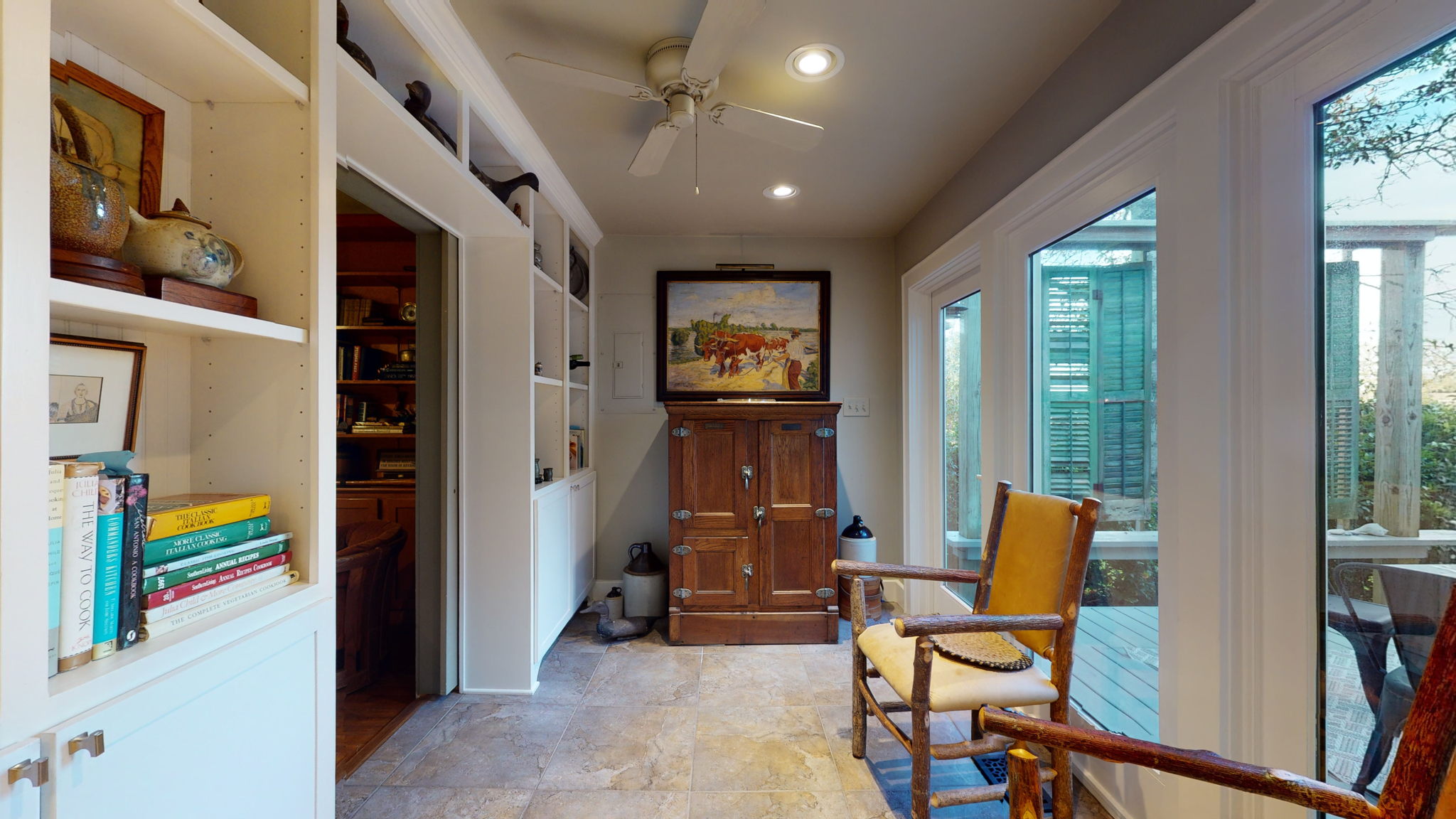 Extra space off kitchen