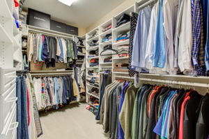 Master Bedroom Walk-In Closet