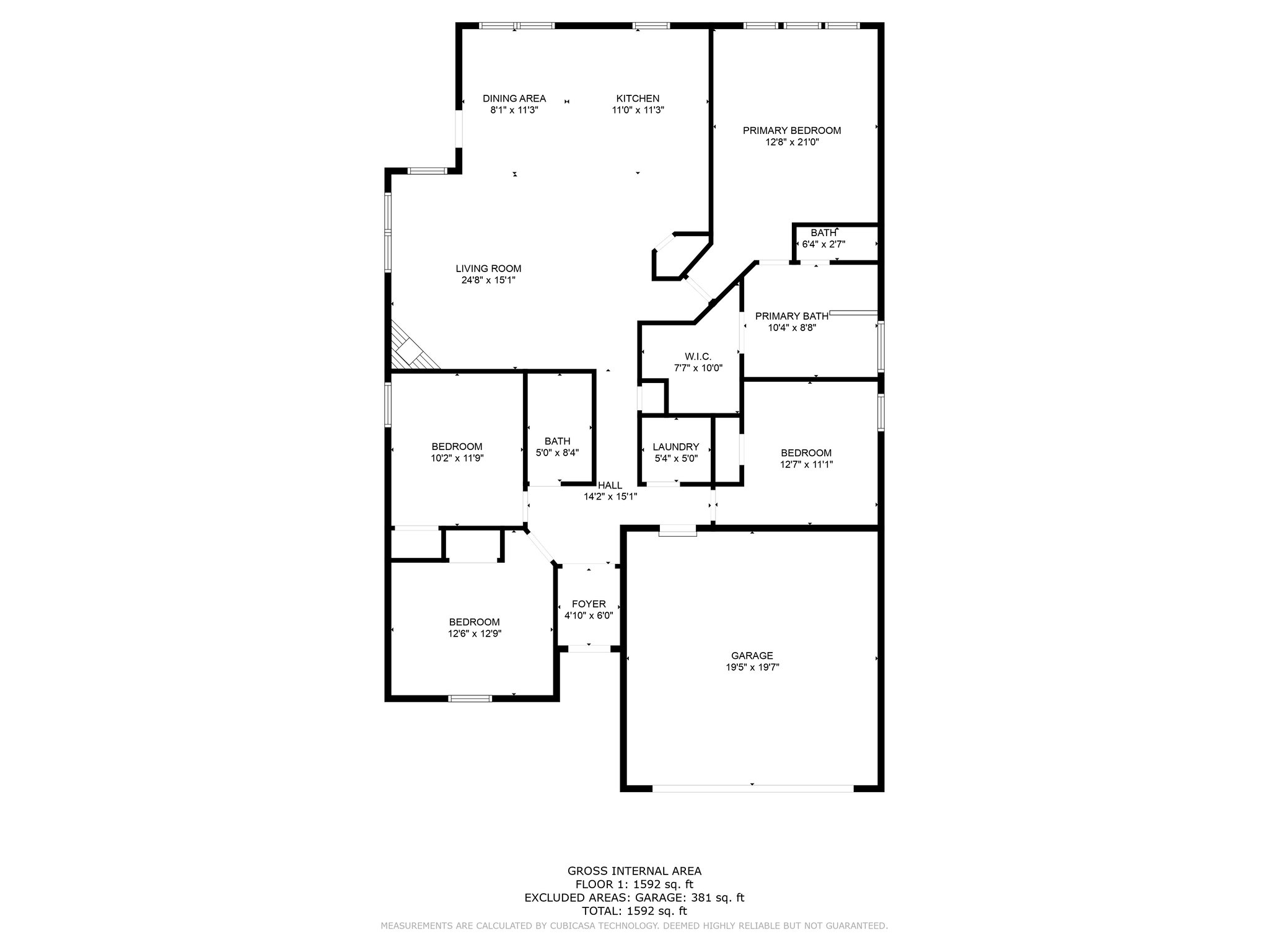 Floor Plan without Dimensions